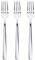 San Ignacio Q4392 Set 3pc Tenedores Postre Acero Inoxidable Brillo