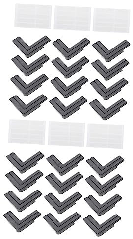 Angoily Stück Fensterschutz-Ecken-Eckenschutz Aus Kunststoff Kunststoff-Tische Möbel Tisch-Eckenschutz Tische Fensterbank-Verlängerung Für Pflanzen Kantenschutz