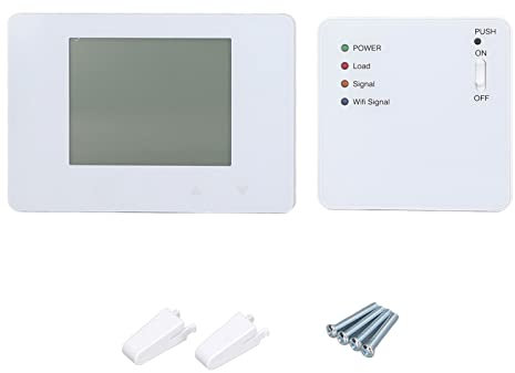 Fyearfly 1 Bis 8 Wireless Controller, Wireless Home Indoor Thermostat WiFi RF 8-Wege-Sprachsteuerung Programmierbarer Controller, Passend Für Tuya APP