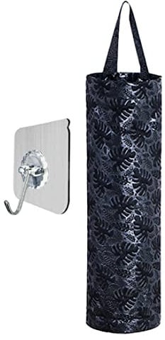 Plastic Bag Holder with Hook Hanging Garbage Bag Holder Garbage Bag Organizer Hanging Storage Bag with Hook Hanging Garbage Bag