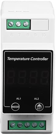 Digital Temperature Controller , Digital Thermostat Regulator with Relay for Greenhouse Versatile AC100‑240V