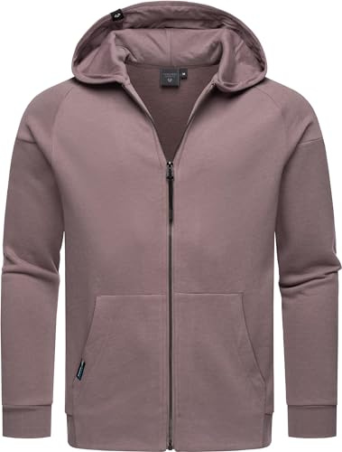Ragwear Herren Sweatjacke Zenway Mauve Gr. XL