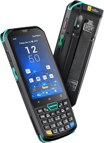 Tera Android Barcode Scanner HD Display Android 4G Wi-Fi GPS BT für WMS Management P400