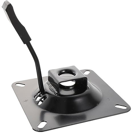 BCOATH Base De Silla Giratoria y Mecanismo De Control De Inclinación Cuadrado, Tamaño Estándar, Placa De Hierro Resistente para Oficina y Taburete, Accesorio Práctico para Silla Ergonómica