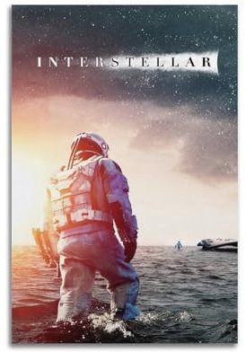 YXWOYNHY Interstellar Filmposter, dekoratives Gemälde, Leinwand, Wandposter und Kunstdruck, moderne Familienschlafzimmer-Dekoration, Poster, 20 x 30 cm