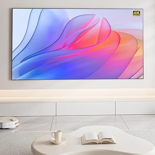 screen 5.0 Pro ALR Projection Screen 1 CM Bezel 4/8K HD Best Ambient Light Rejecting For Normal Projectors Projection Screens(90 inch)