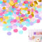 Konfetti Tischdeko,6000 Stück 60g Konfetti Bunt - Groß Konfetti Hochzeit Pastell Mehrfarbig Runde Konfetti Hochzeit Mehrfarbig Runde Papierreste für Geburtstag Feier Party Konfetti Hochzeit Jubiläum