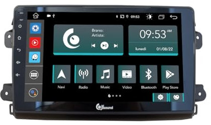 Autoradio für FIAT Ducato 8 Ohne Original-Radio Android GPS Bluetooth WiFi USB DAB+ Touchscreen 9 8core Carplay AndroidAuto