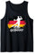 Handball Trikot Deutschland T Shirt, Handball Fanartikel Tank Top
