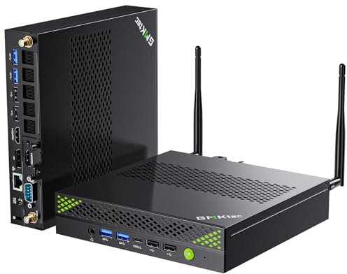 GMKtec K10 Mini PC Workstation, Intel Core i9-13900HK (14C/20T, jusqu'à 5,4 GHz), Mini-Ordinateur 64Go DDR5 et 1To SSD, Quad-Écran, 8× Ports USB/COM/HDMI/DP pour Bureau et Professionnel