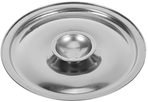 Cabilock Edelstahl Topfdeckel Universell Für Pfannen Bratpfannen Kochgeschirr Ersatzdeckel 12cm