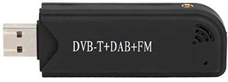 Goshyda Rtl2832u USB DVB-T FM SDR Dongle, Digital TV Tuner Stick Receiver for Live TV Radio Recording, Still Image, and Real-Time Ground Video