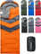MalloMe Schlafsack Outdoor - Schlafsack Erwachsene und Kinder - Schlafsack Winter, Schlafsäcke, Camping Sleeping Bag, Deckenschlafsack - Winterschlafsack - Leicht, Tragbar, Warm, Deckenschlafsäcke