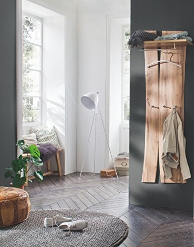 Robas Lund NIA Garderobenpaneel, MDF, ca. 69 x 180 x 30 cm, wotan eiche