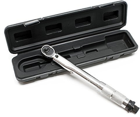 WilTec Clé dynamométrique avec 1/4“ Pouce et 2 – 24 Nm