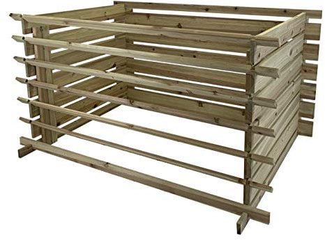 Selections Wooden Slatted Garden Composter (65cm x 120cm)
