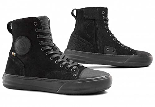 Falco Lennox 2 Motorradschuhe, Schwarz, Größe 46