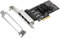 Quad-Port 2.5GBase-T PCIe Netzwerk Adapter RTL8125B 2500/1000/100Mbps PCI Express Gigabit Ethernet Karte RJ45 LAN Controller Unterstützung PXE für Windows/Linux/MAC mit Low Profile