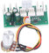 Ventola di Raffreddamento Hub PWM PC Chassis 8 Way Splitter Modulo di Controllo della Velocità della Ventola del Telaio Regolatore di Pressione Adattatore a 4 Pin 12V
