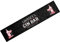 Artylicious Personalised SMALL Gin Bar Runner Mat - Pink Gin Black Brick home bar mat