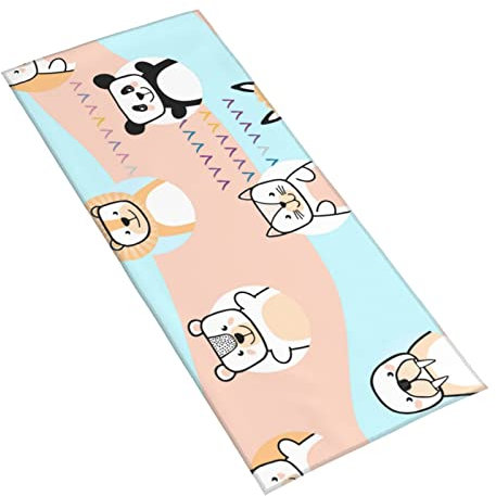 RHODAN Mikrofaser Strandtuch & Badetuch,Damen & Herren Strand-Handtuch,Badetücher Schnelltrocknend,Microfaser Sport-Handtuch Für Fitness,Yoga,Reise Wandern (7,100 x 180 cm)