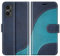 BoxTii Funda para OPPO Realme GT Neo 2, Funda de PU Cuero para Realme GT Neo 2, Magnético Carcasa Libro con Ranuras para Tarjetas, Azul