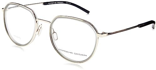 Porsche Design P8740 B000 Gold, Grey Eyewear Unisex Injected, Aviator, 53