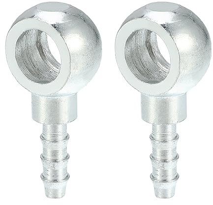 QUARKZMAN 2 Stück Hohlschraube 10mm ID Brems-Hohlschraube Motorrad Bremse Banjo Hohlschrauben
