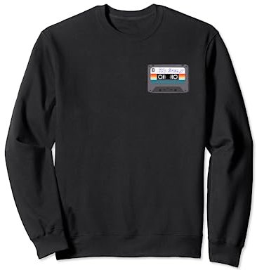 Kassettenband 90er Jahre Babe Design Hülle Sweatshirt
