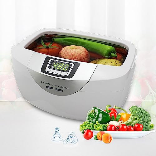 Ultraschall-Reinigungsmaschine, Haushalt, große Kapazität, zum Waschen von Gläsern, kosmetischen Schnullern, Milchflaschen, Prothesen, Ultraschallreiniger, 220 V