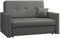 Mirjan24 Sofa Viva Bis II mit Schlaffunktion, 2 Sitzer Polstersofa mit Bettkasten inkl. Kissen, Schlafsofa Sofagarnitur, Bettsofa, Wohnlandschaft, Farbauswahl (Manila 16)