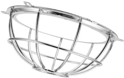 Healeved Rauchmelderabdeckung Metall Käfig Für Melder Schutz Brandschutzabdeckung Melderschutz Melderabdeckung Feuermelderhalterung Hausbrandschutz