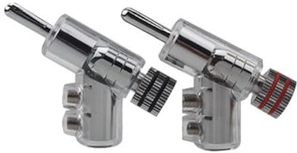 Kytxqikd Hi-End-Kupfer-Lautsprecher-Anschlussstecker, Audioverstärker, Y-Förmiger Adapter, Rhodiniert, 2 Stück