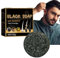 Anti Gray Bar, Grau Glanz Seife, 2024 Neu Spartan Grey Hair Reverse Bar, Haarseife gegen Graue Haare, Schwarze Seife gegen Graue Haare, Schwarze Seife für Reinigt das Haar Gründlich (1PC)