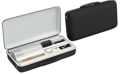 Rokeblau Custodia per proiettore XGIMI MOGO 3 Pro e Powerbase, custodia rigida portatile in EVA si adatta perfettamente a MOGO 3 Pro, accessori, antiurto, impermeabile, a prova di caduta