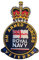 Royal Navy Veteran HM Armed Forces crest on patch iron or sew on patch