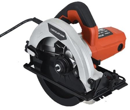 Tyenaza 7 Zoll tragbare Kreissäge, Positionierung der elektrischen Holzsäge, einstellbarer Winkel, 220 V