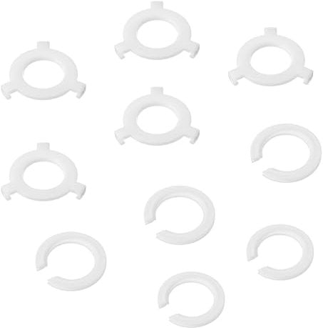 10 Pack E27 to E14 Lampshade Reducing Rings, Washer for Lamp Shade Adapter Converter for Light Fixtures Fixtures Replacement Converters Lamp Accessories Light Shade Replacement Washer Adapter