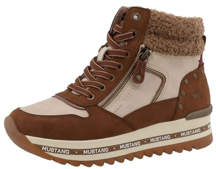 MUSTANG Damen Stiefelette sportliche Plateau-Sohle 15M0312003