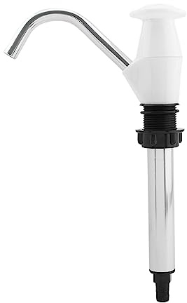 Reicyfang Caravan Sink Water Hand Pump, Hand-Operated Galley Water Pump, Double Action Camping Trailer Motorhome Replacement Pumping Tool, Ideal for Camping Trailer, Motorhome, Work Vehicles