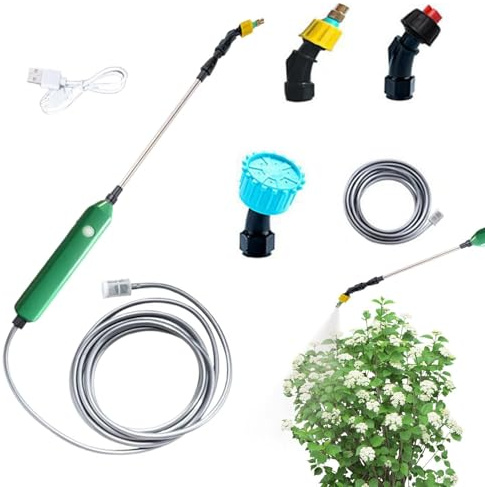 Pompa Spruzzatrice Elettrica - Nebulizzatore A Pompa Da Irrigazione,Spruzzatore portatile da irrigazione | per Spazi Esterni Giardino Prato Terrazzo Patio Fattoria Serra