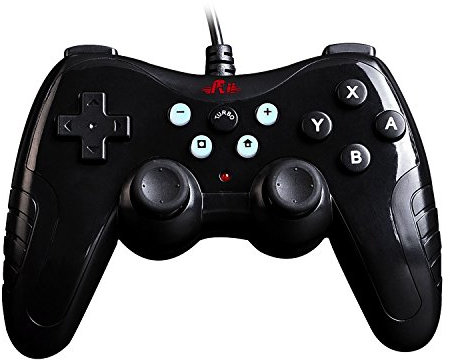 Rii Gaming GP300 - Manette de jeu compatible avec Windows, Android, Raspberry Pi