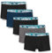 Caleçon Homme 100% Coton, Boxer Homme, Durable, Naturel (Lot de 5) XL