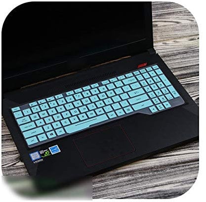 Keyboard cover Keyboard Cover for ASUS TUF Gaming FX505 FX505GE FX505DV FX505G FX 505 GD DT GM FX505GM FX505GD fx505DT 15.6 `` -whiteblue