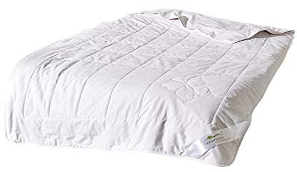 Traumschlaf Premium Sommer Seidendecke leicht Füllung: 100% Seide 200x200 cm