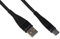 LINK LKGZ91 - Cable USB Tipo C de 1,2 m, Cable en Espiral de Color Negro con protección Flexible en el Conector