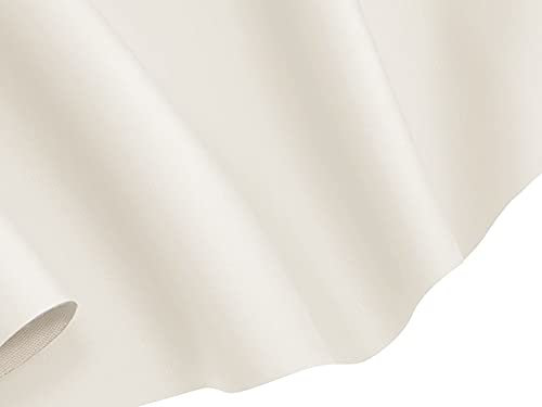 0,5m Kunstleder Stoff Meterware Lederimitat breite 142cm Möbelstoff Farbwahl, Farbe:weiß