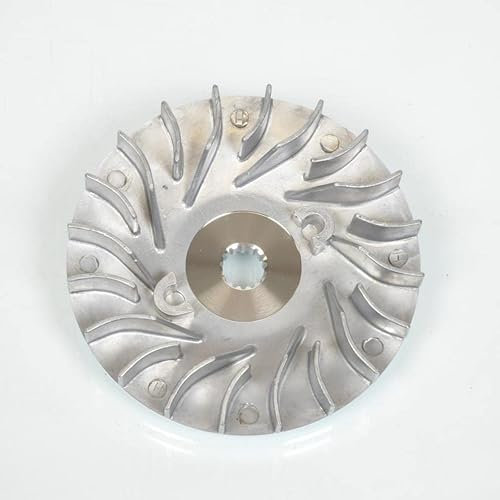 P2R Joue Fixe Variateur Scooter Yamaha Majesty 1998-2020 Aluminium Gris Argenté Neuf