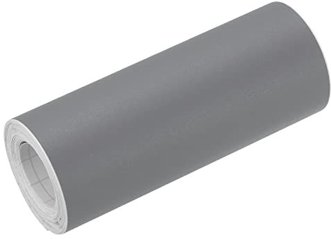 sourcing map Wasserdicht Klebeband zum Abziehen Aufkleben 4,72Bx16,4'L PVC Mattes Grau