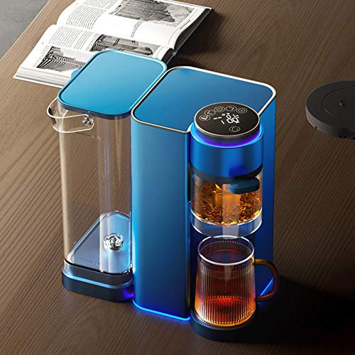 UZOURI Fully Automatic Tea Maker Machine With Timer Temperature Display,Water Dispenser/Tea Making Mode,2.1L Large Water Tank| PCTG Material | Best Tea Pot With Infusers For Loose Tea | 220V 2100W